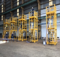 Trial assembly and commissioning of Test Rig Project